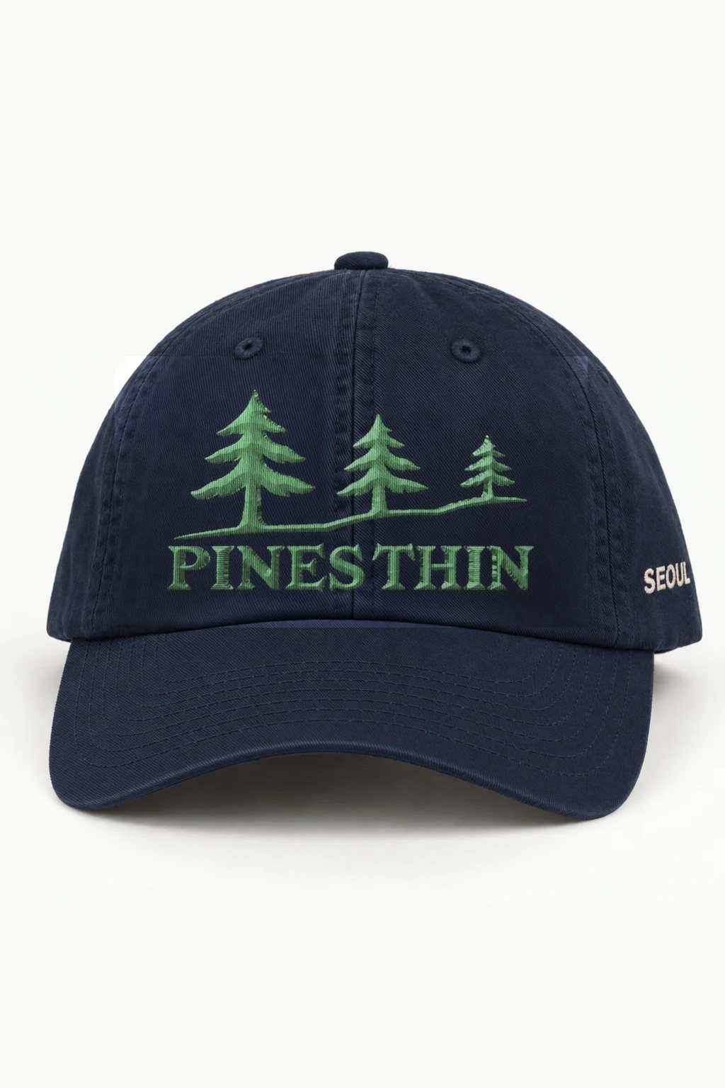 "PINES THIN" Classic Dad Hat · Embroidered