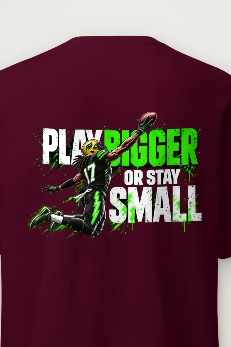 "Play Bigger" Heavyweight Unisex Crewneck T-shirt