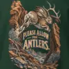 "Please Allow for Antlers" Heavy Blend Unisex Crewneck Sweatshirt