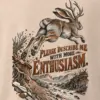 "Please Describe Me With More Enthusiasm" Men's Oversized Heavyweight Crewneck T-Shirt