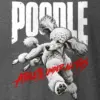 "Poodle, Athlete Under All This" Heavyweight Unisex Crewneck T-shirt
