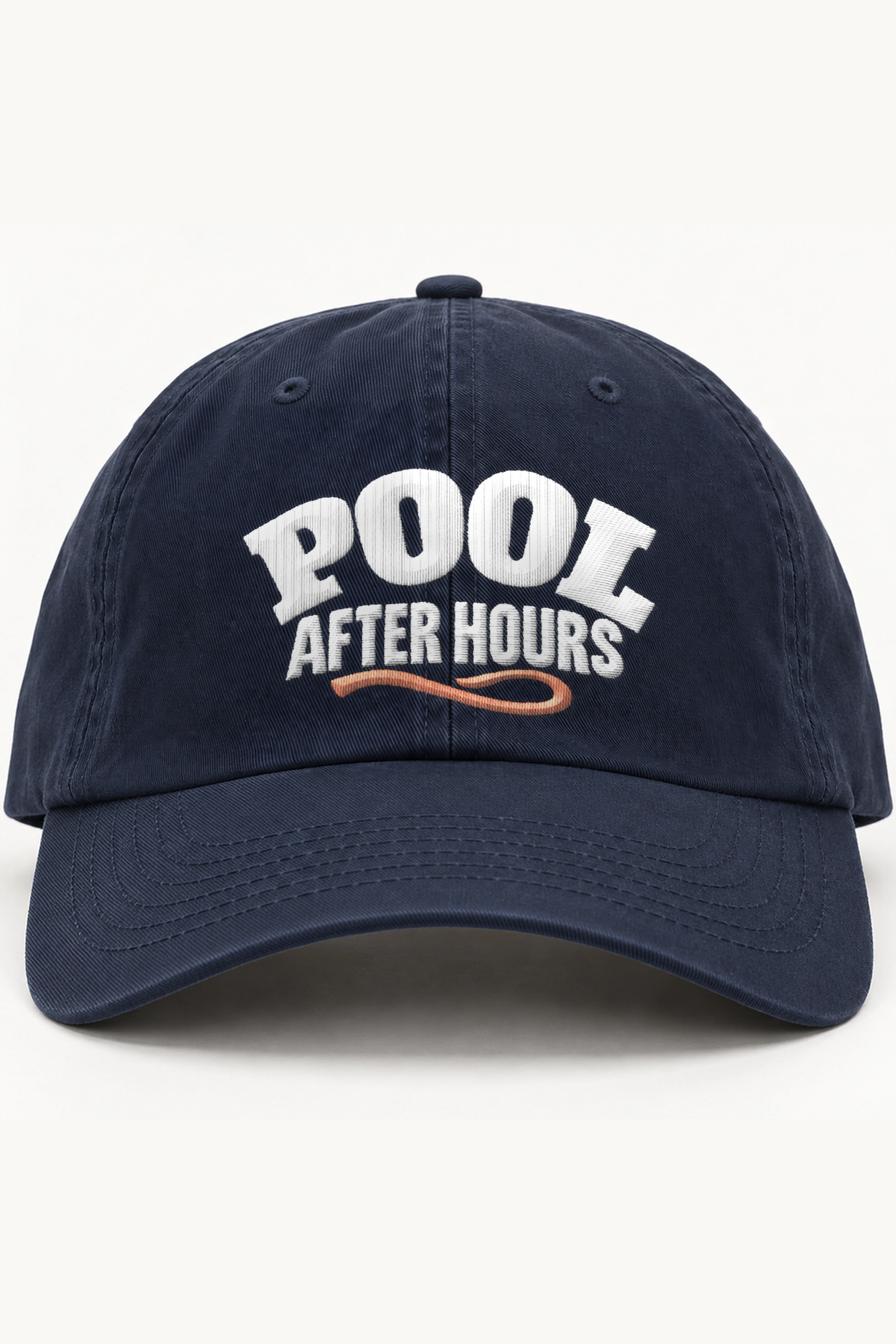 "POOL AFTER HOURS" Classic Dad Hat · Embroidered