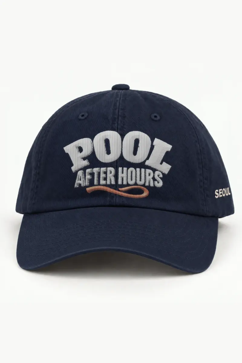 "POOL AFTER HOURS" Classic Dad Hat · Embroidered