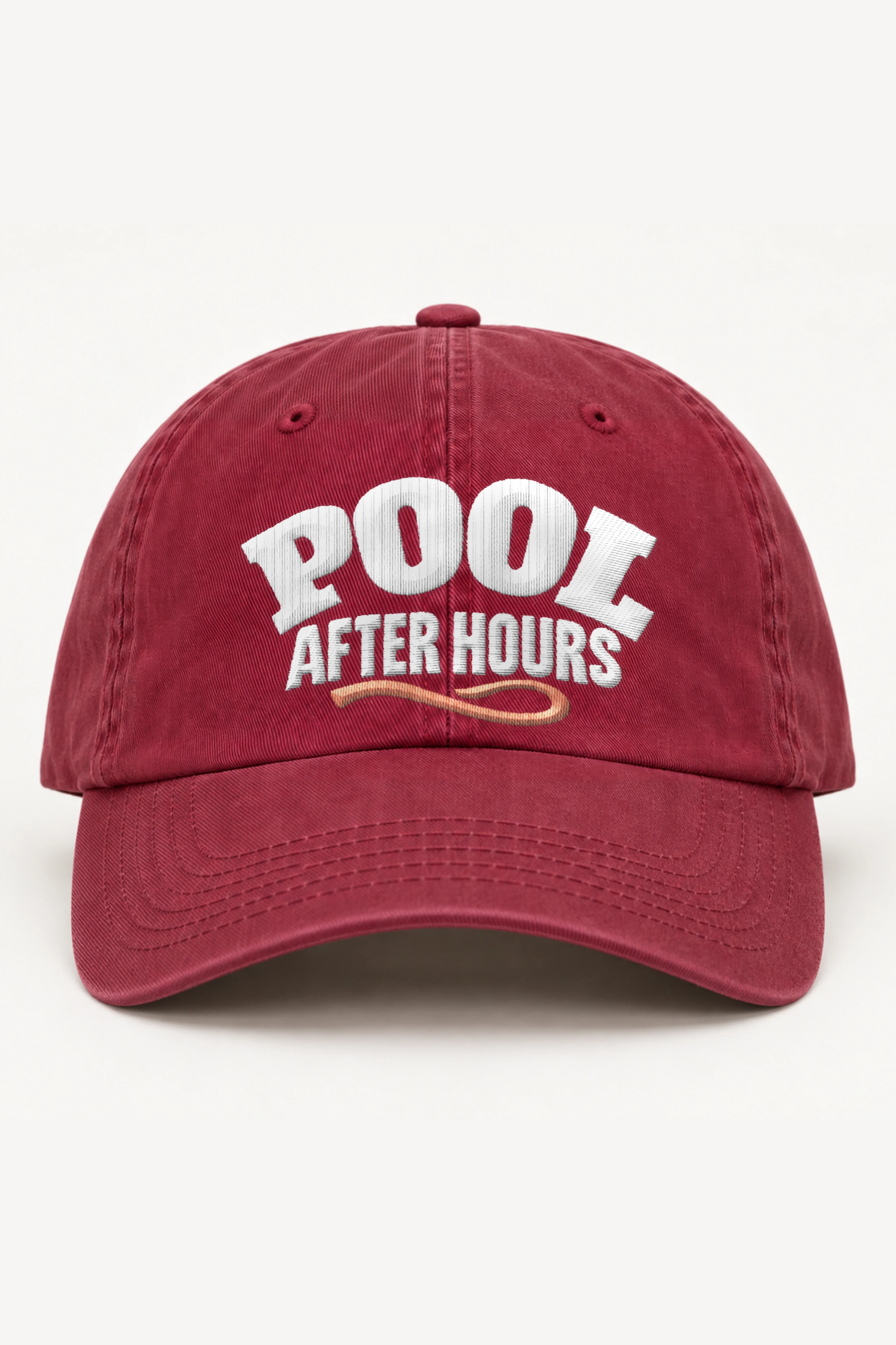 "POOL AFTER HOURS" Classic Dad Hat · Embroidered