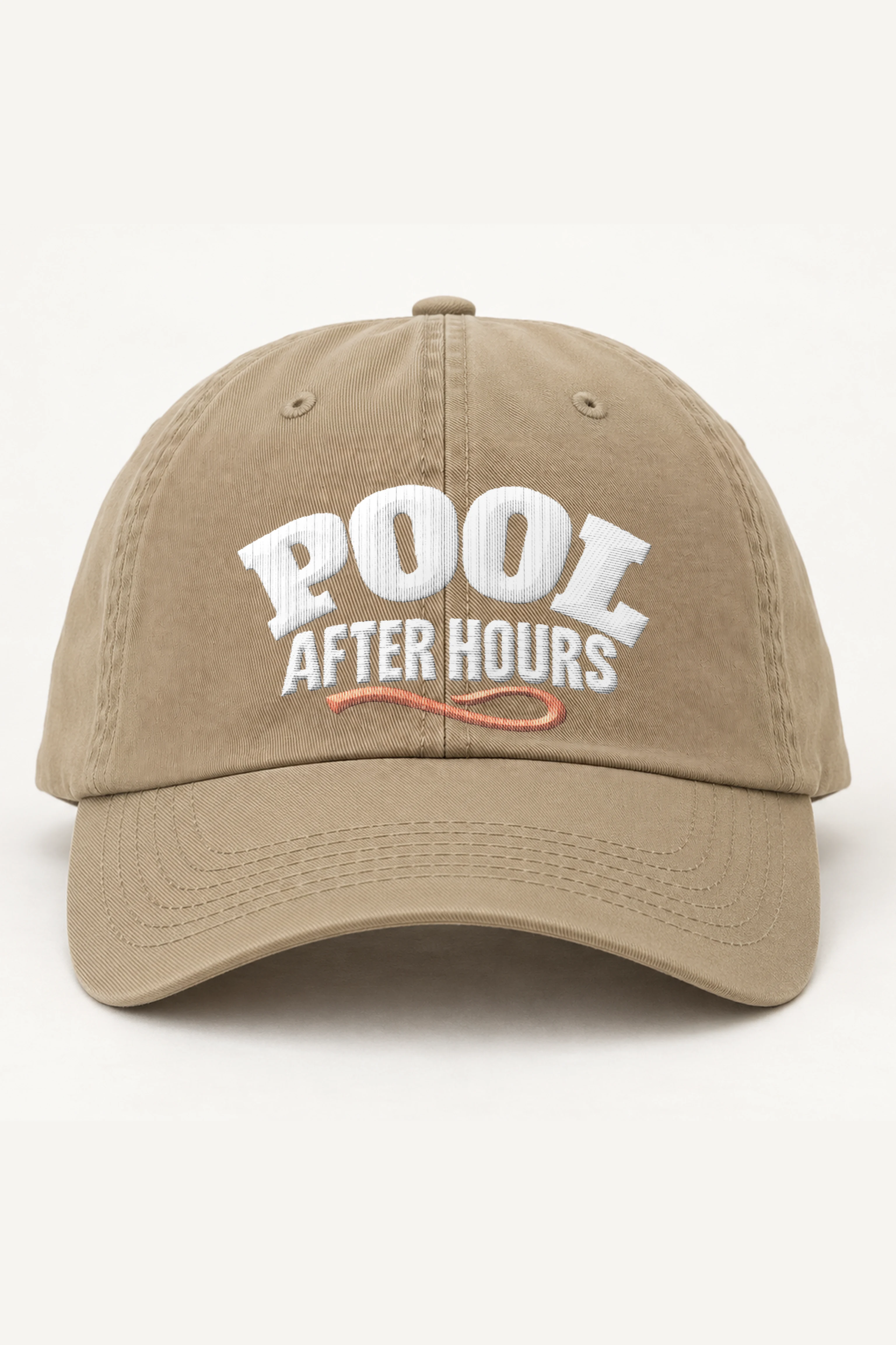 "POOL AFTER HOURS" Classic Dad Hat · Embroidered