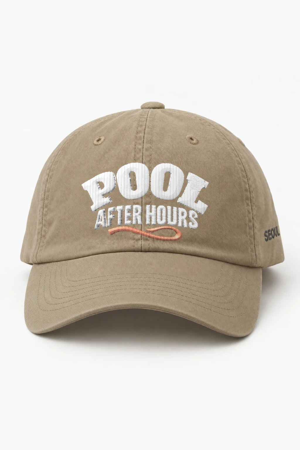 "POOL AFTER HOURS" Classic Dad Hat · Embroidered
