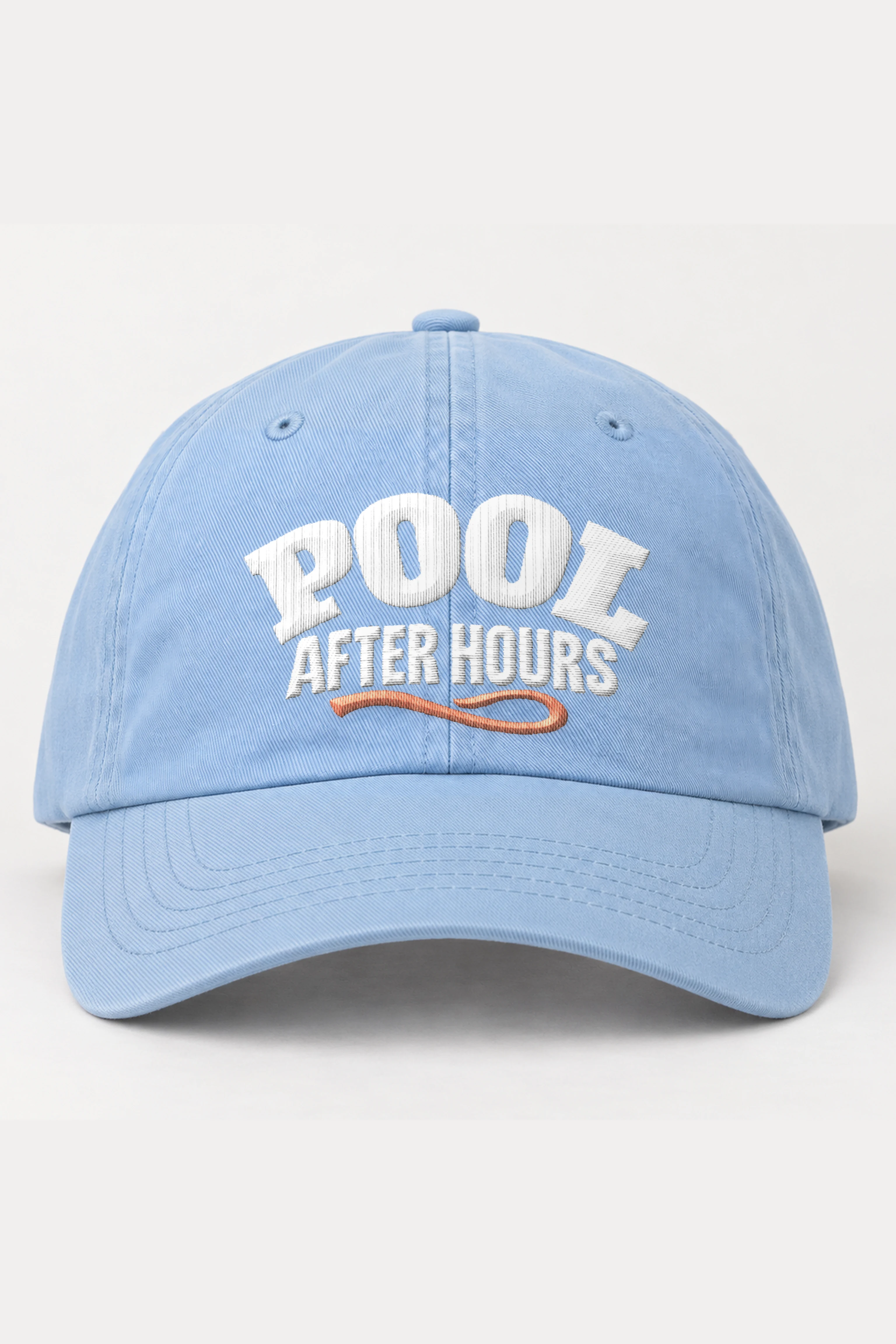 "POOL AFTER HOURS" Classic Dad Hat · Embroidered