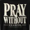 "Pray Without Ceasing" Men's Oversized Heavyweight Crewneck T-Shirt