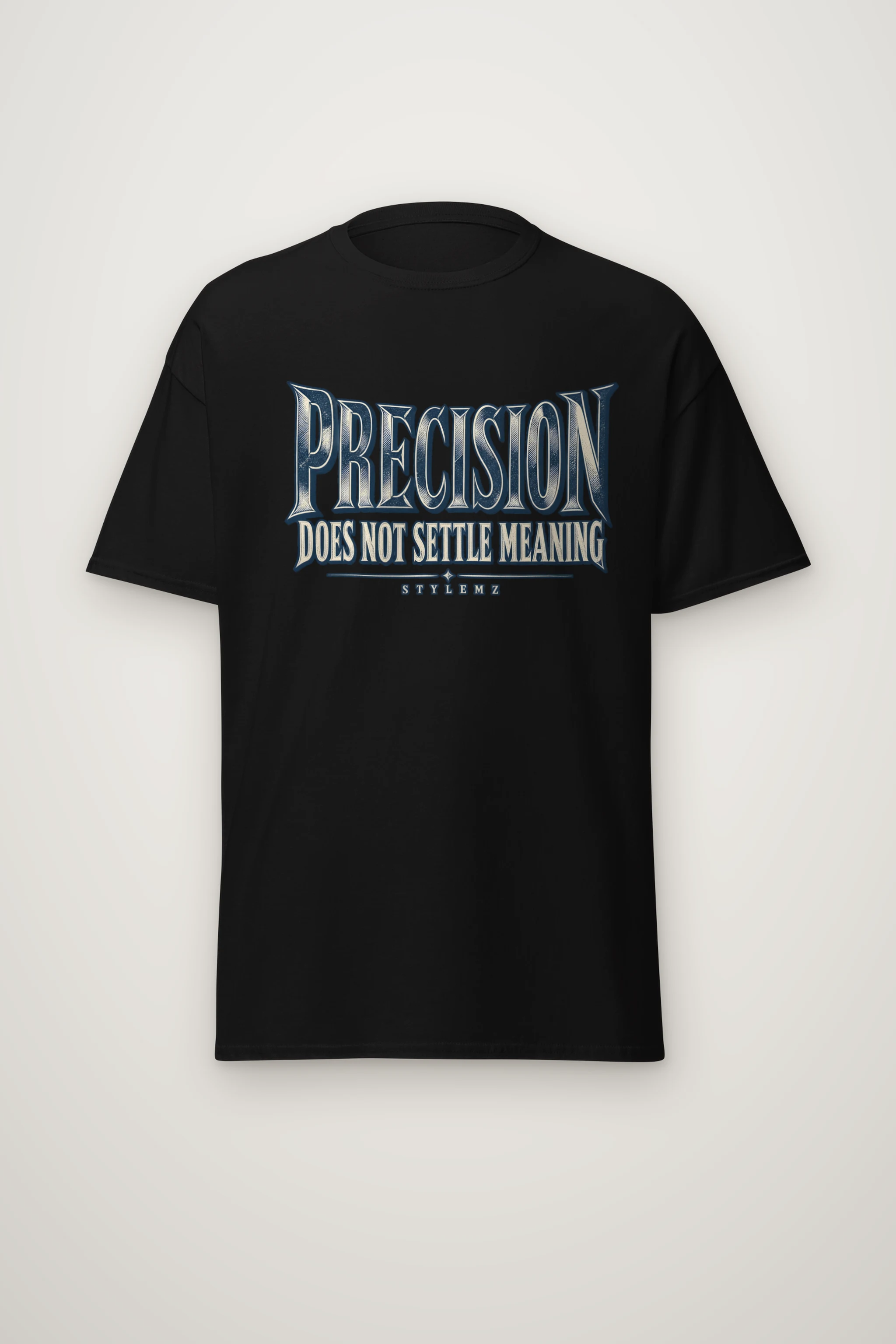 "Precision Does Not Settle Meaning" Heavyweight Unisex Crewneck T-shirt