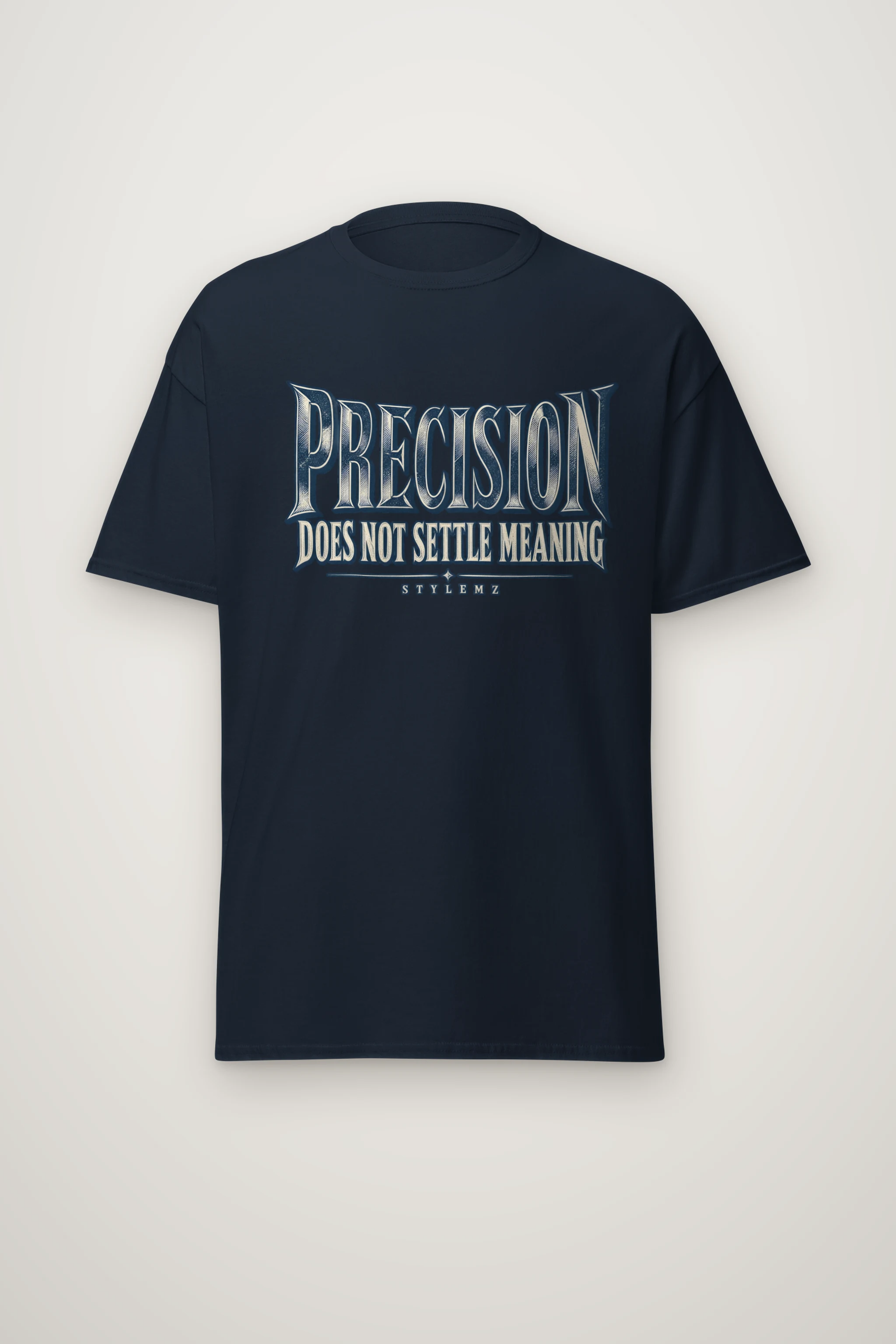 "Precision Does Not Settle Meaning" Heavyweight Unisex Crewneck T-shirt