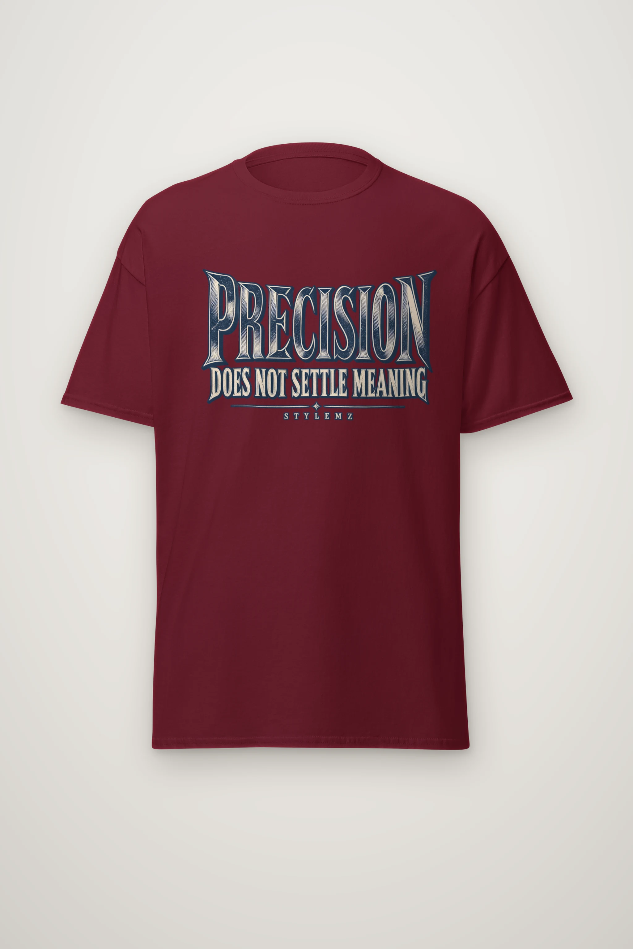 "Precision Does Not Settle Meaning" Heavyweight Unisex Crewneck T-shirt