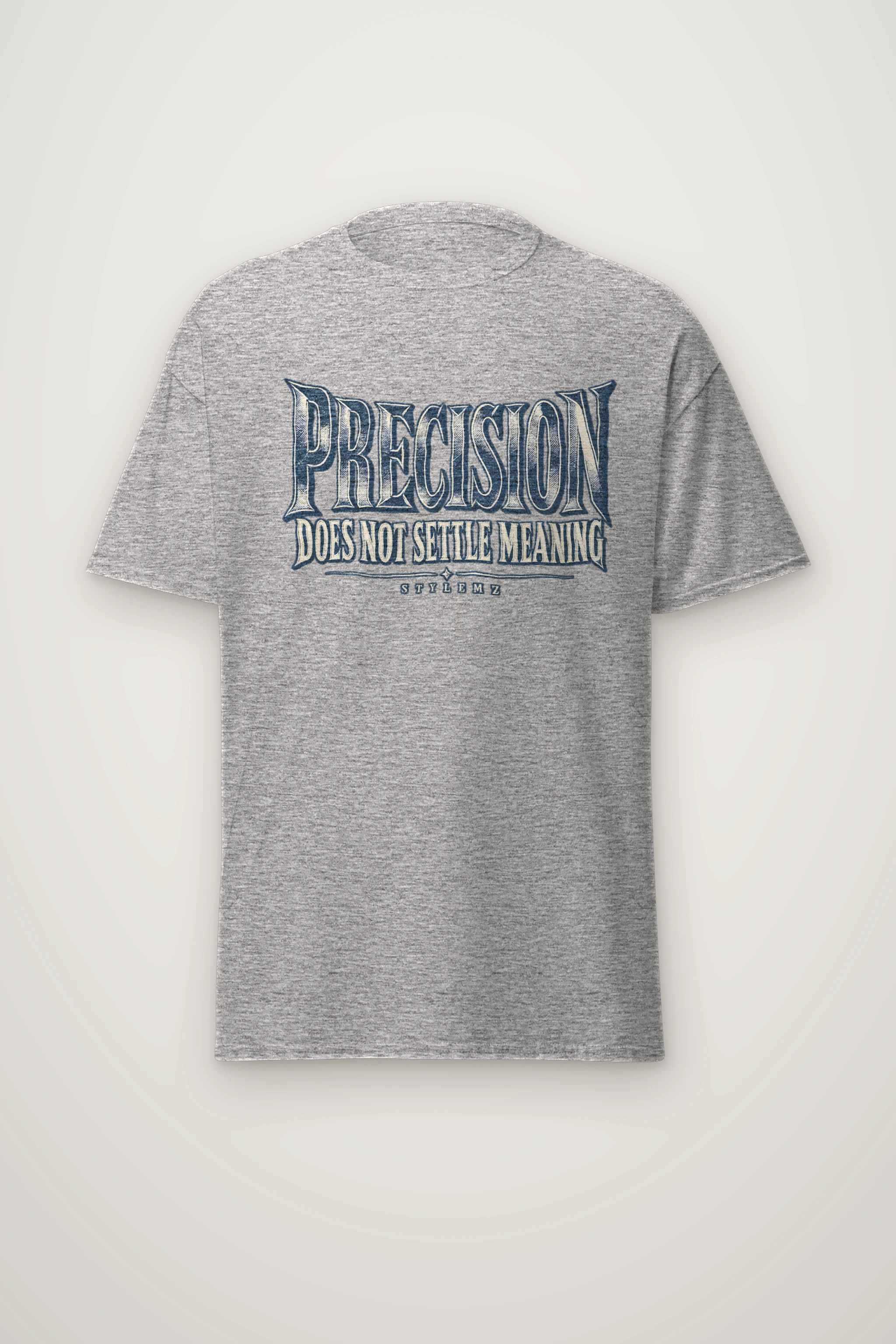 "Precision Does Not Settle Meaning" Heavyweight Unisex Crewneck T-shirt