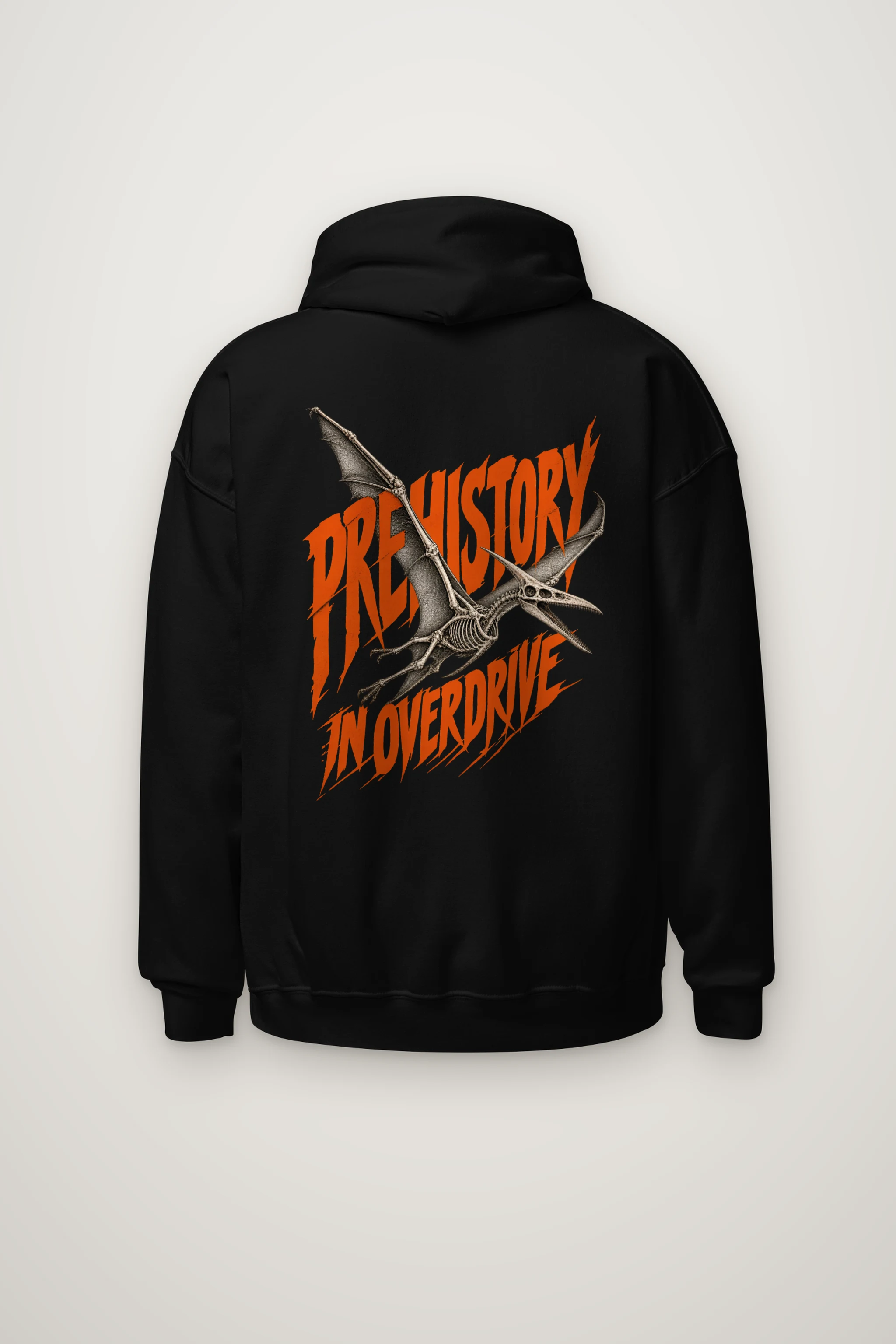 "Prehistory in Overdrive" Heavy Blend Unisex Pullover Hoodie