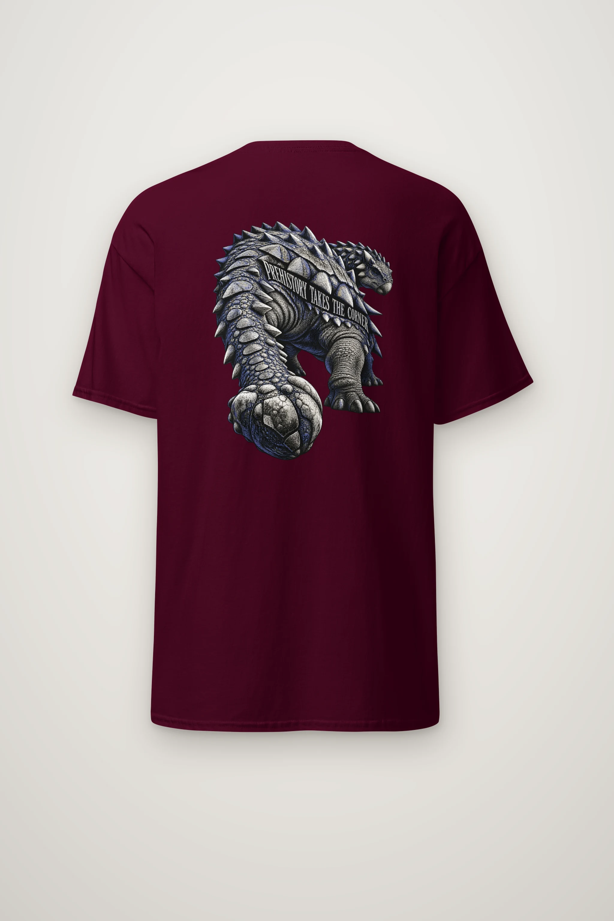 "Prehistory Takes the Corner" Heavyweight Unisex Crewneck T-shirt