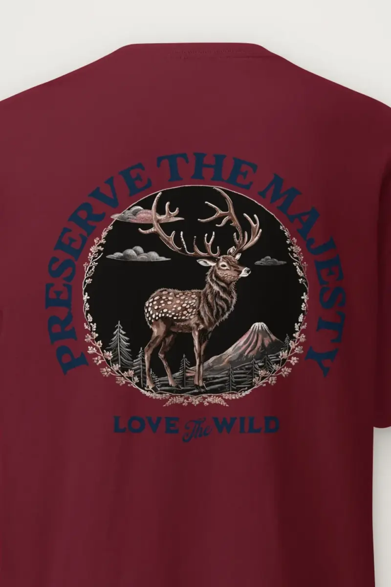 "Preserve The Majesty" Heavyweight Unisex Crewneck T-shirt