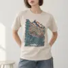 "Pressure Builds Mountains" Heavyweight Unisex Crewneck T-shirt