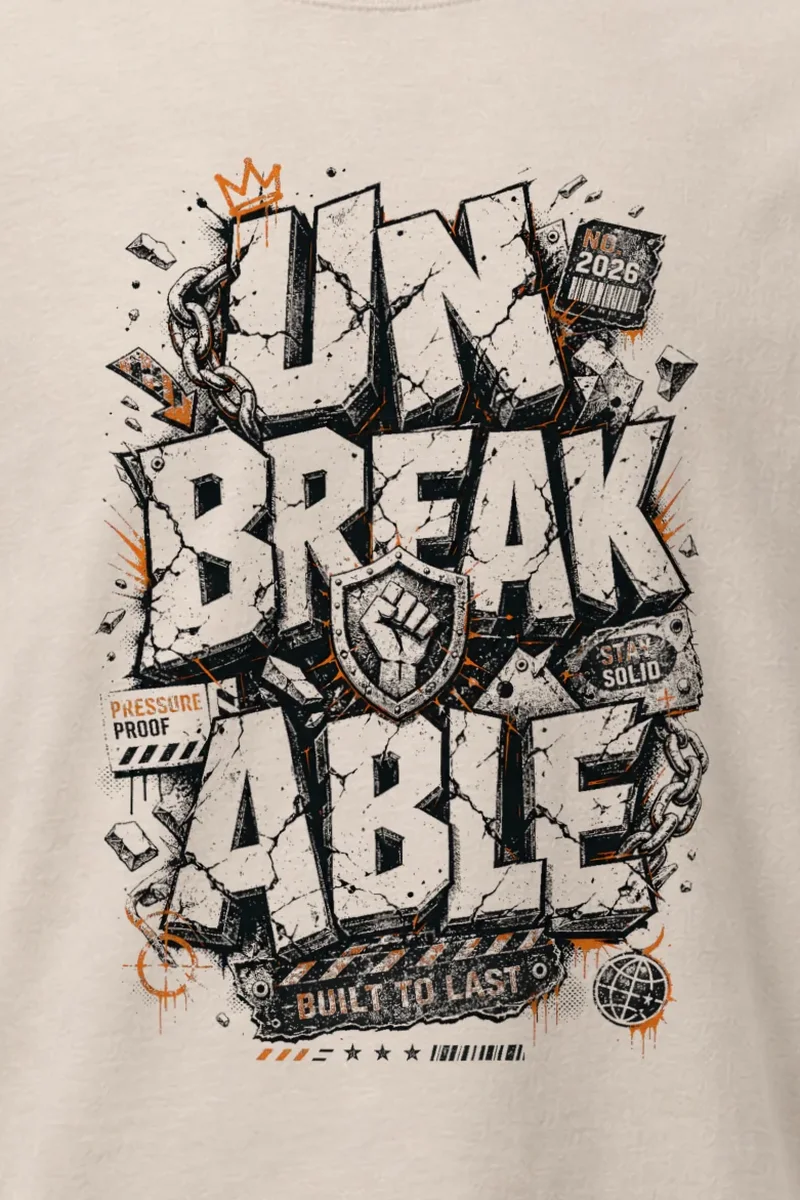 "Pressure Proof" Heavyweight Unisex Crewneck T-shirt