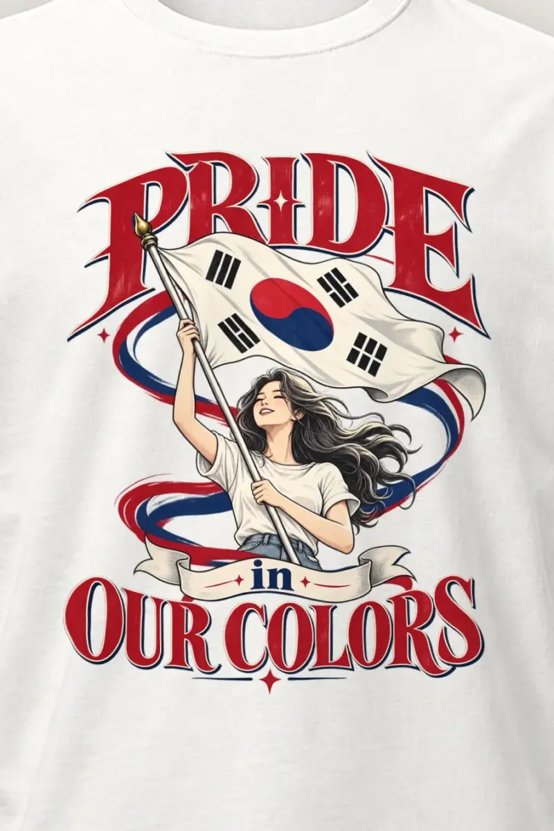 "Pride In Our Colors" Heavyweight Unisex Crewneck T-shirt