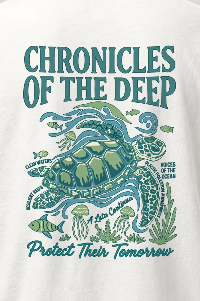 "Protect Their Tomorrow" Heavyweight Unisex Crewneck T-shirt