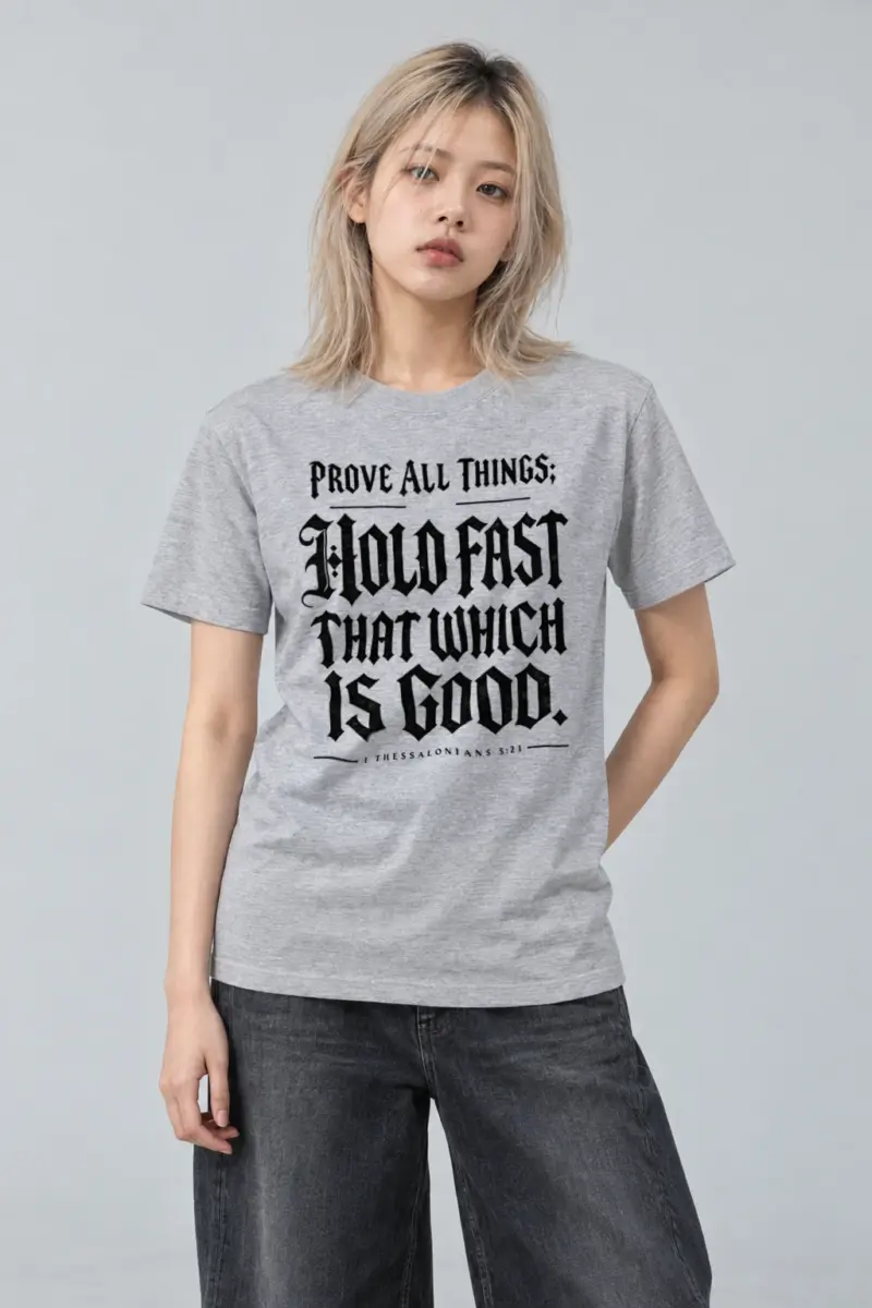"Prove All Things" Heavyweight Unisex Crewneck T-shirt
