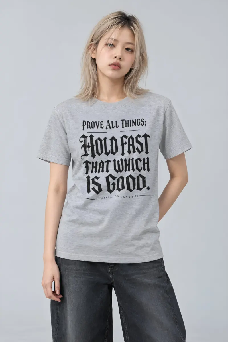 "Prove All Things" Heavyweight Unisex Crewneck T-shirt