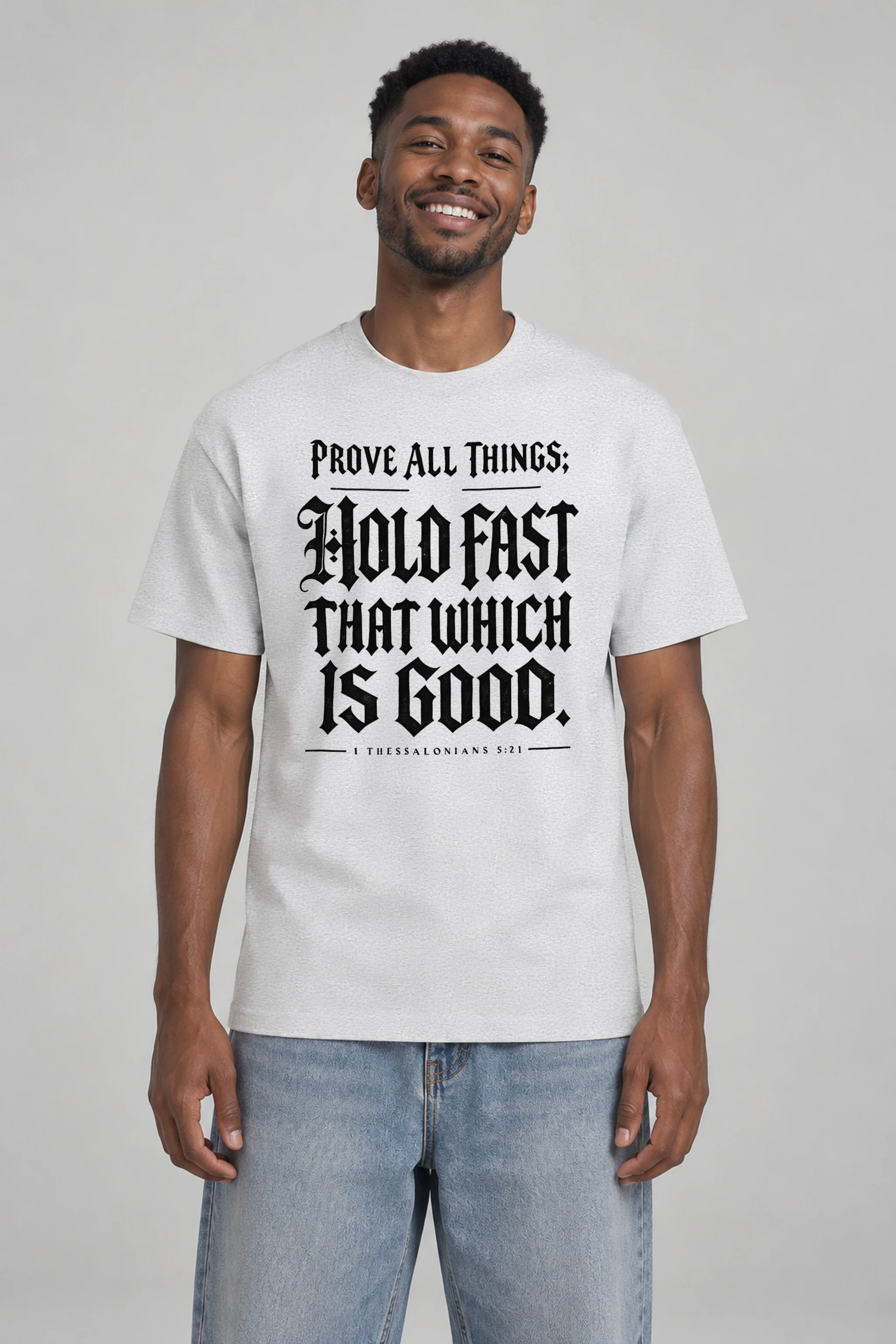"Prove All Things" Heavyweight Unisex Crewneck T-shirt