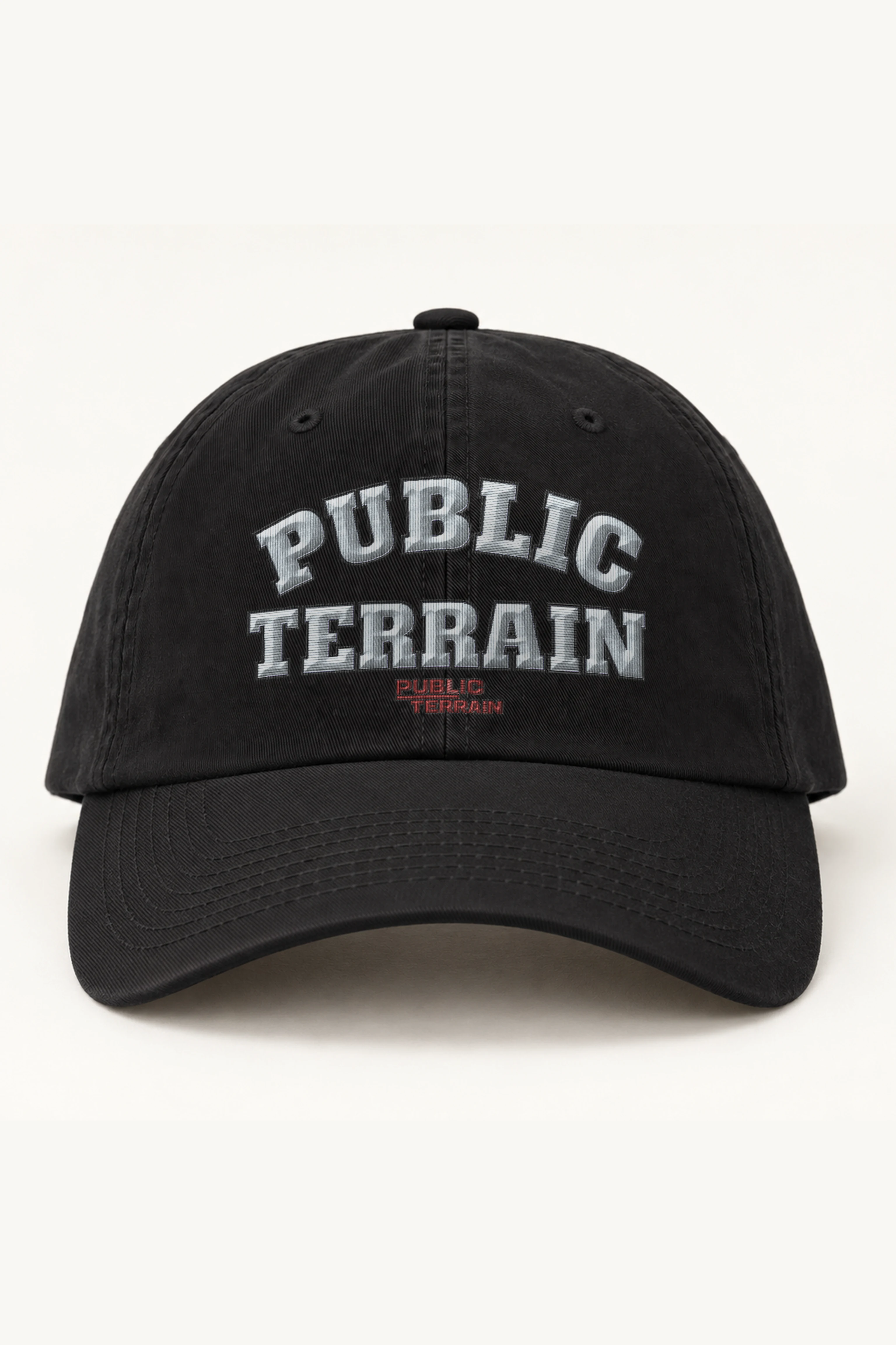"Public Terrain" Classic Dad Hat · Embroidered