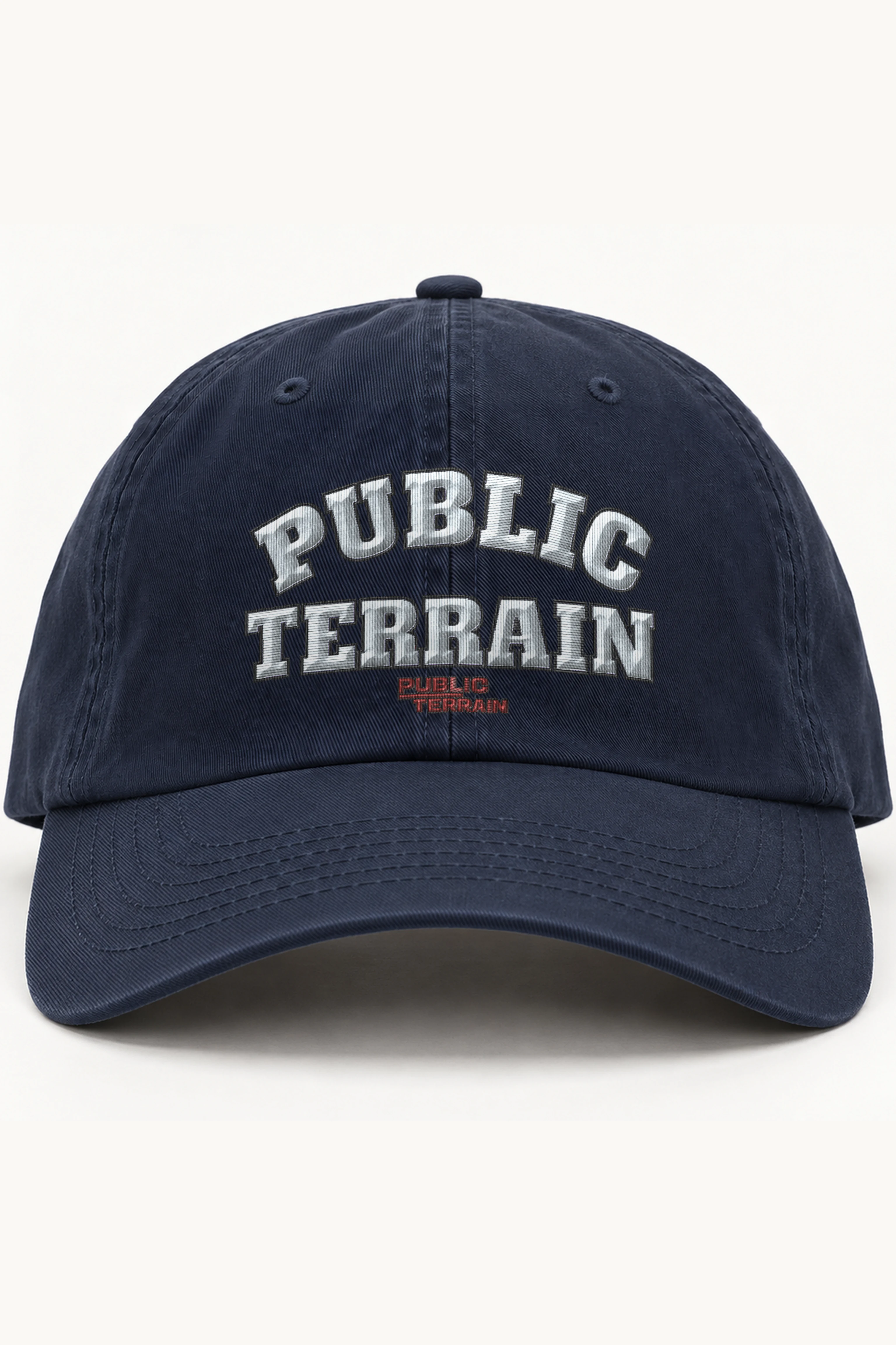 "Public Terrain" Classic Dad Hat · Embroidered