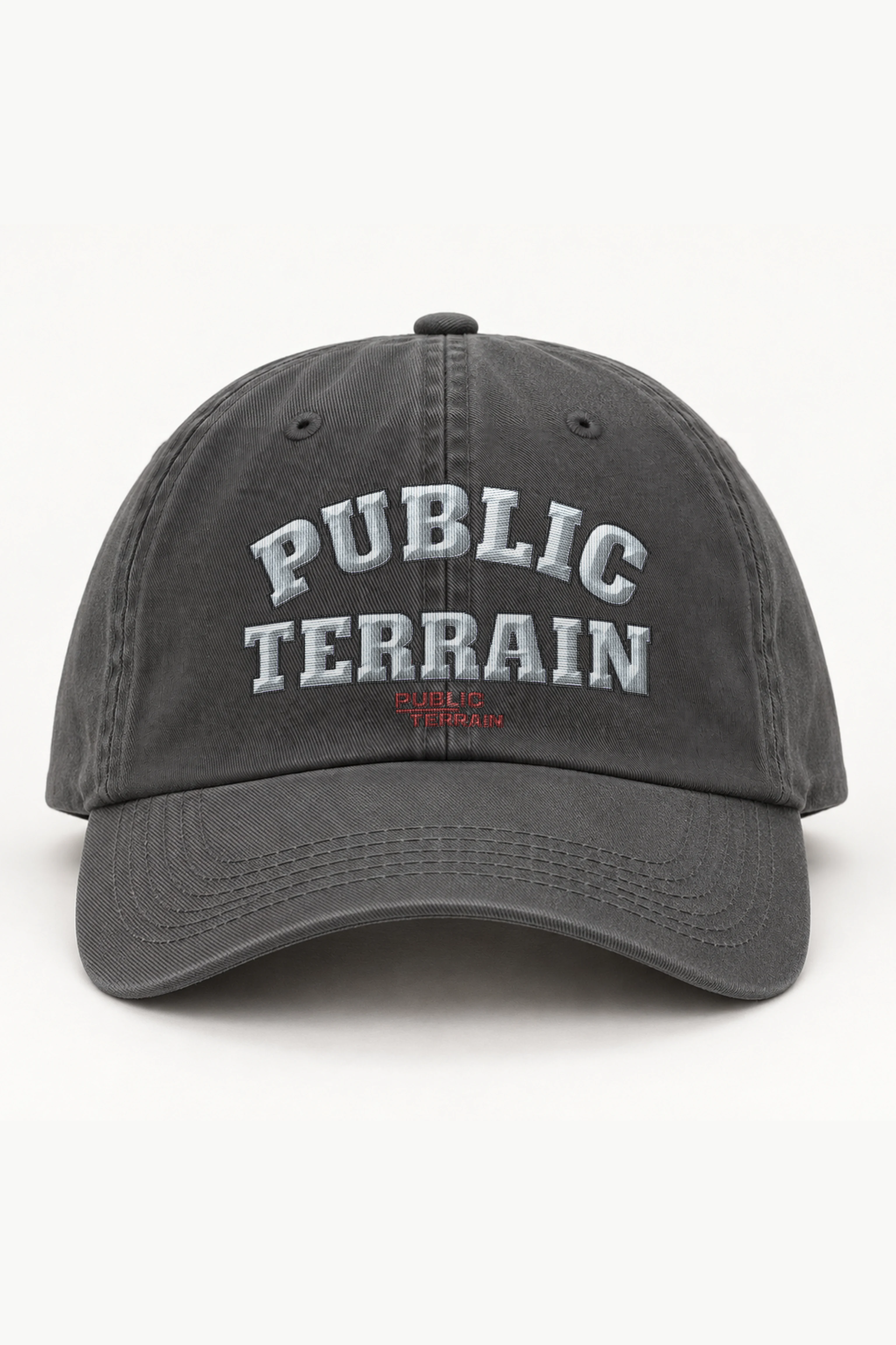 "Public Terrain" Classic Dad Hat · Embroidered