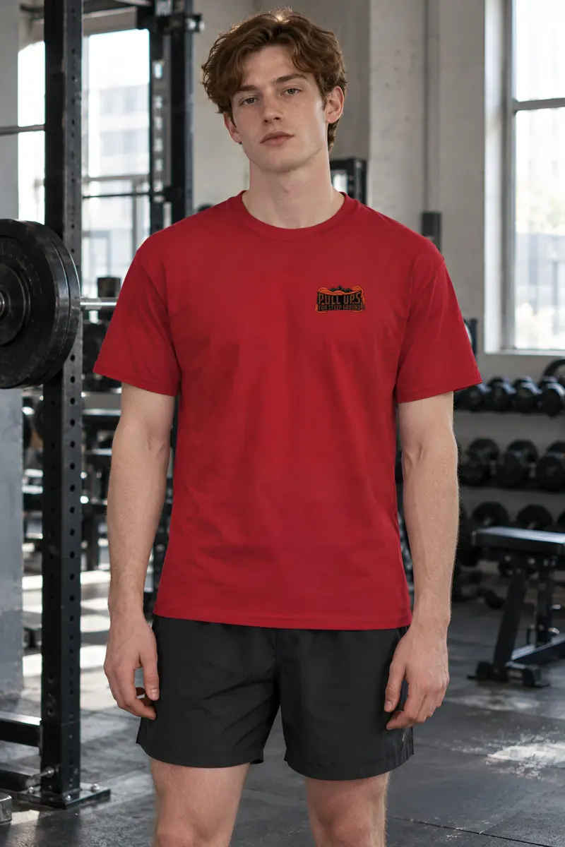 "Pull Ups for Steep Ground" Heavyweight Unisex Crewneck T-shirt