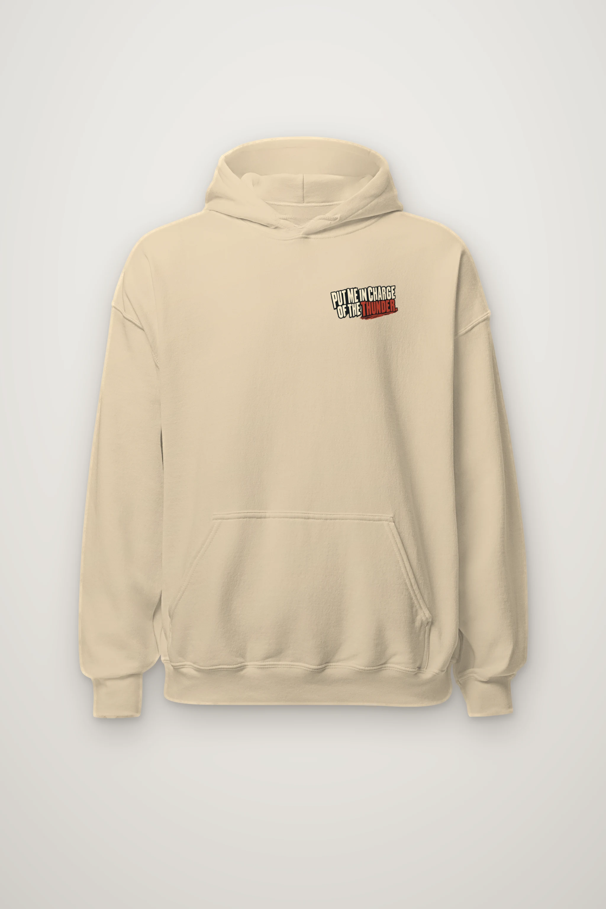 "Put Me in Charge of the Thunder" Heavy Blend Unisex Pullover Hoodie
