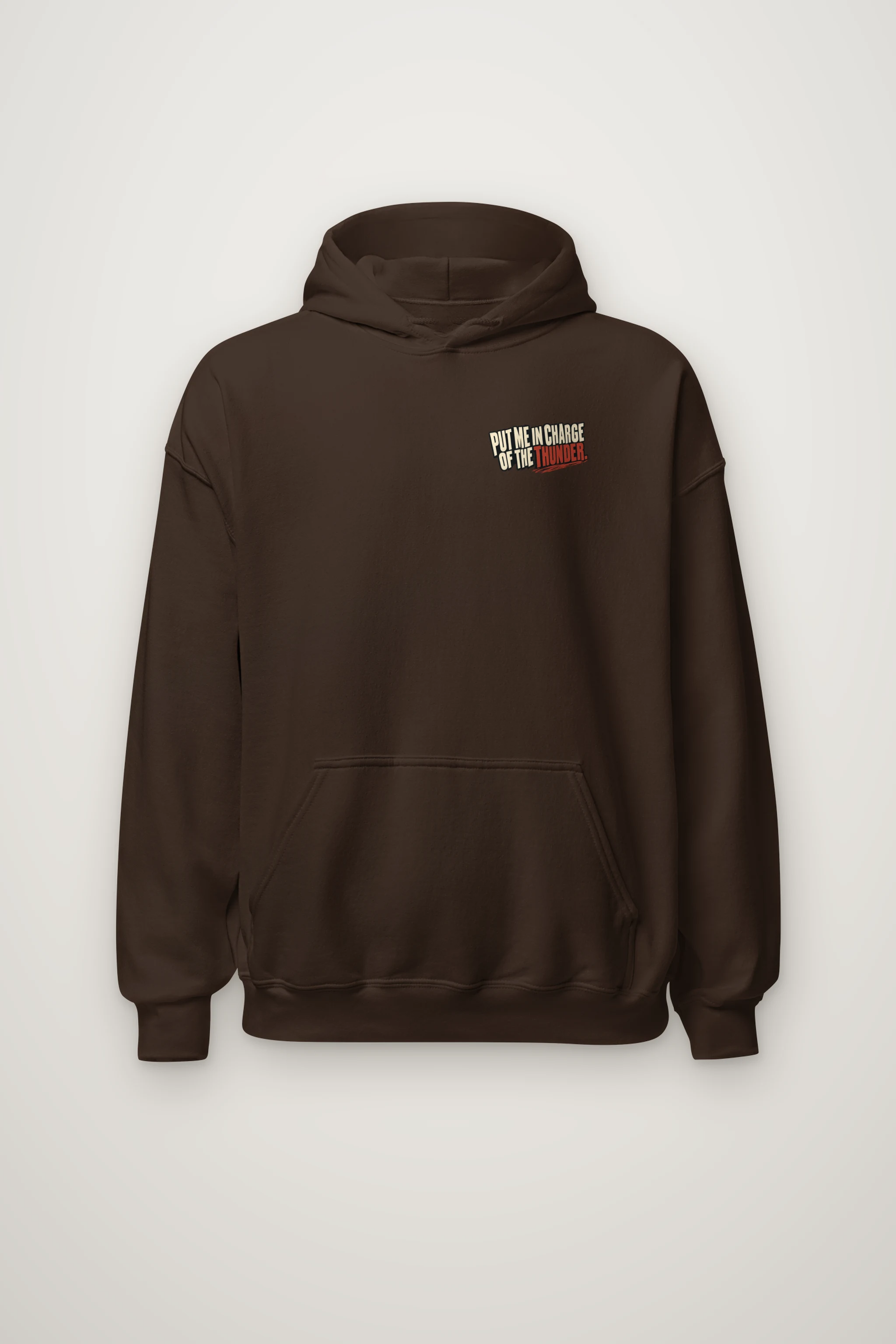 "Put Me in Charge of the Thunder" Heavy Blend Unisex Pullover Hoodie