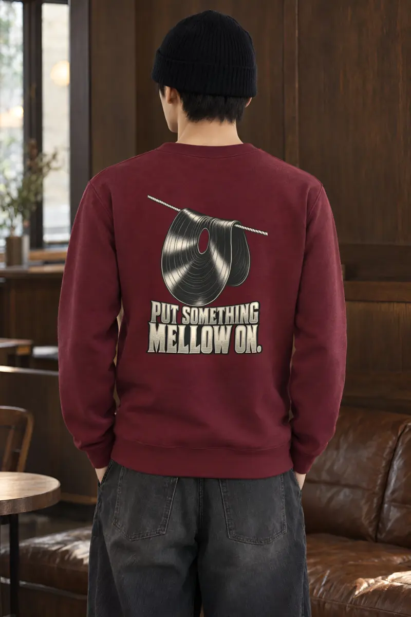"Put Something Mellow On" Heavy Blend Unisex Crewneck Sweatshirt