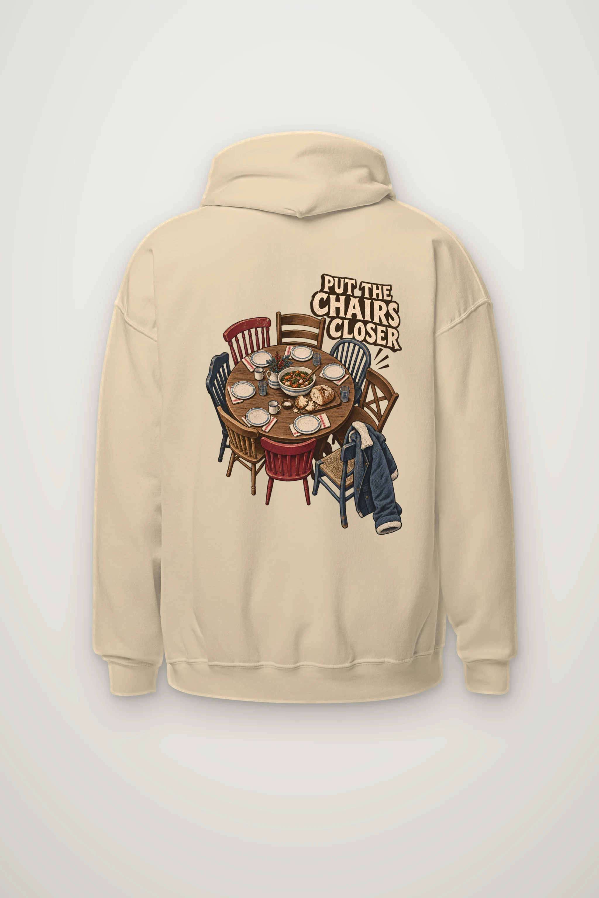"Put The Chairs Closer" Heavy Blend Unisex Pullover Hoodie