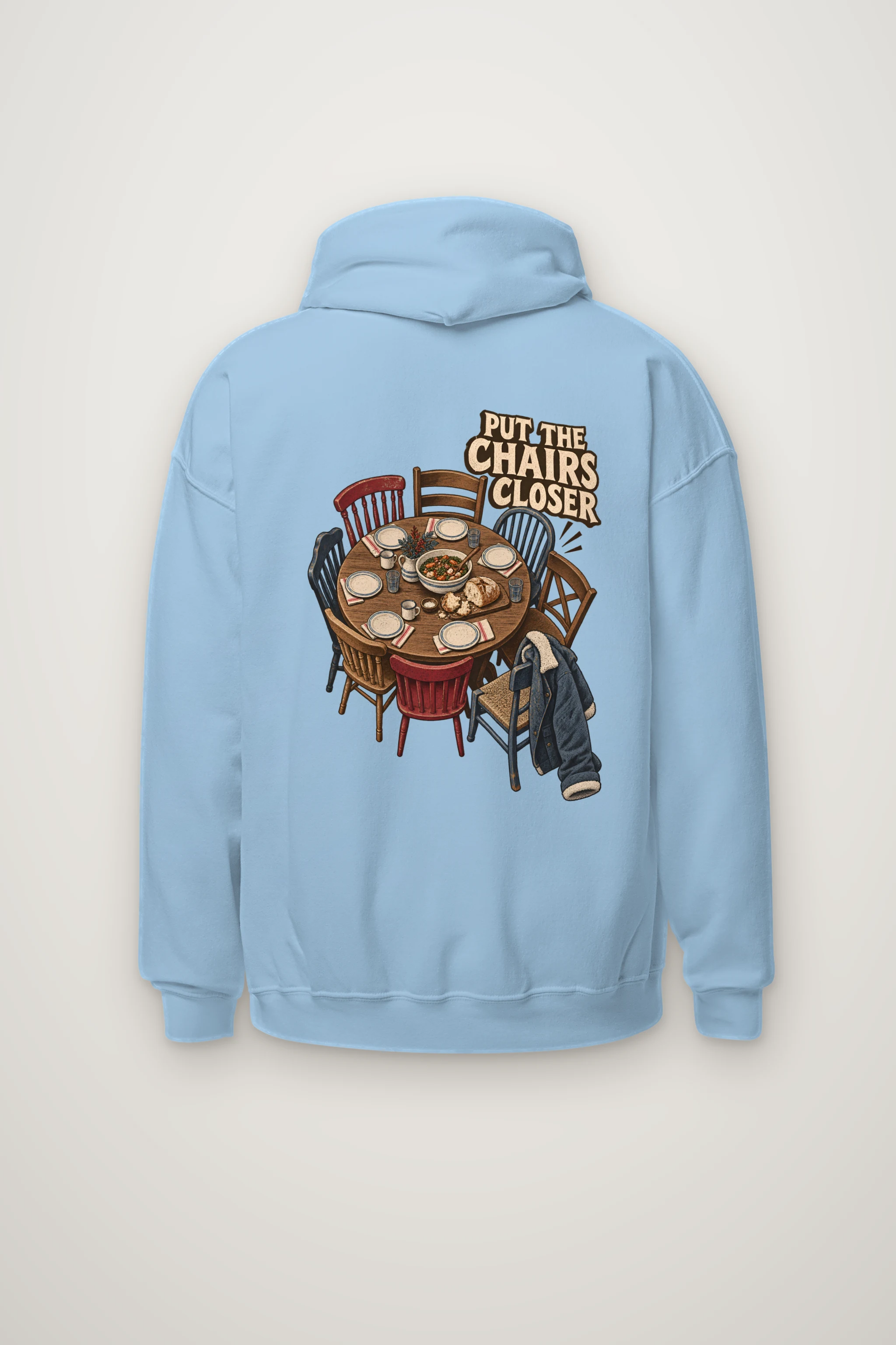 "Put The Chairs Closer" Heavy Blend Unisex Pullover Hoodie