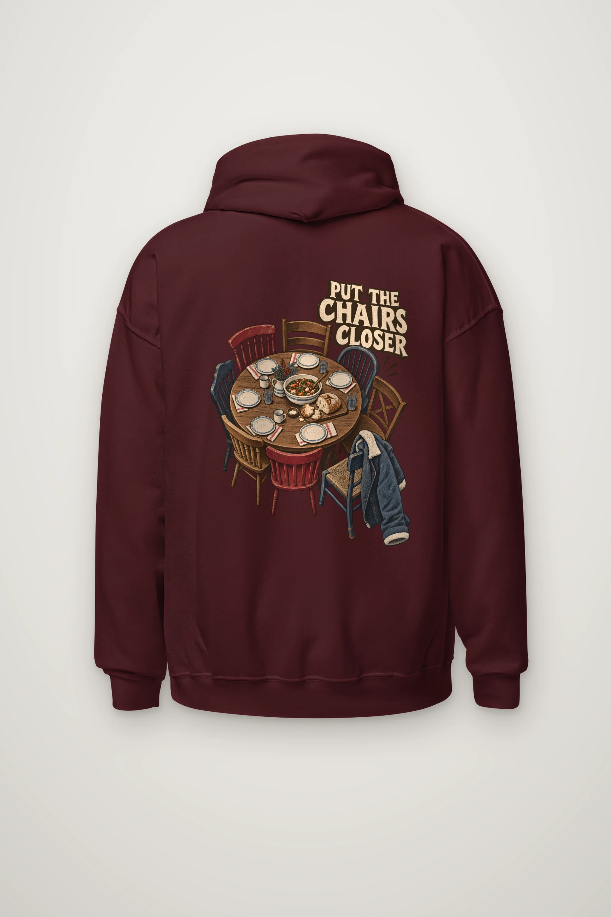 "Put The Chairs Closer" Heavy Blend Unisex Pullover Hoodie