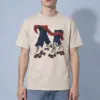 "Quad Skates and Red Scarf" Heavyweight Unisex Crewneck T-shirt