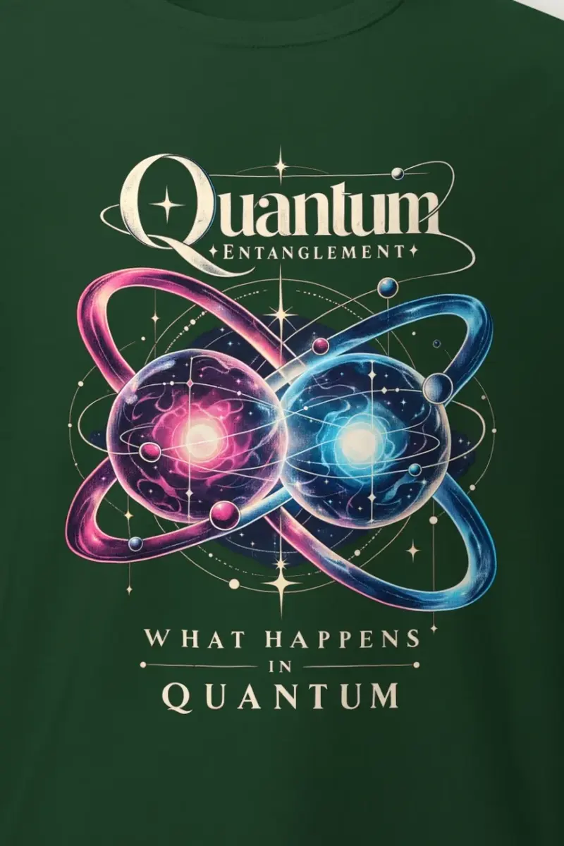 "Quantum Entanglement" Heavyweight Unisex Crewneck T-shirt