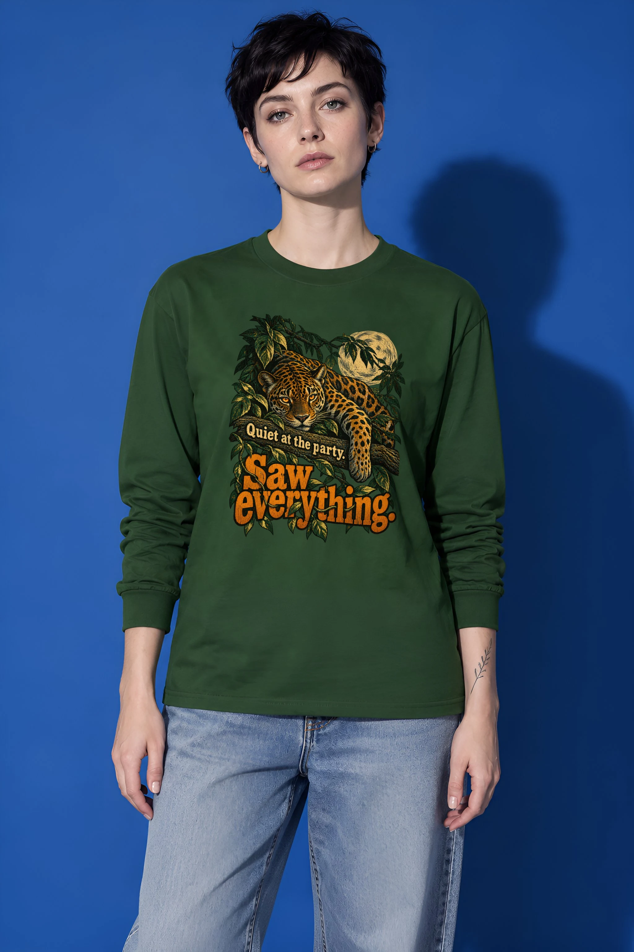 "Quiet at the Party" Unisex Longsleeve T-shirt