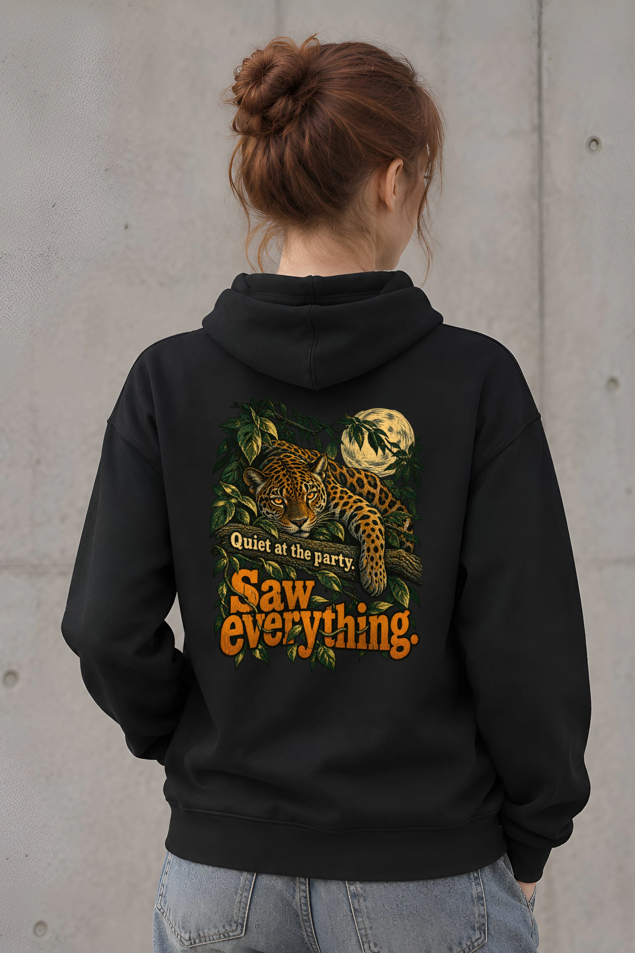 "Quiet At The Party" Unisex Pullover Hoodie