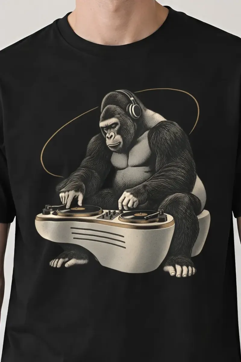 "Quiet Frequency" Heavyweight Unisex Crewneck T-shirt