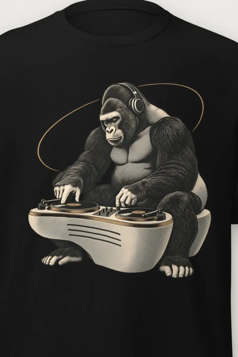 "Quiet Frequency" Heavyweight Unisex Crewneck T-shirt
