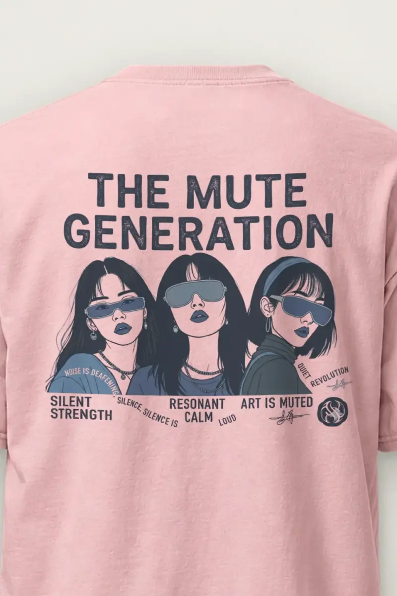"Quiet Revolution" Heavyweight Unisex Crewneck T-shirt