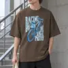 "Racing For The Last Pastry" Men's Oversized Heavyweight Crewneck T-Shirt