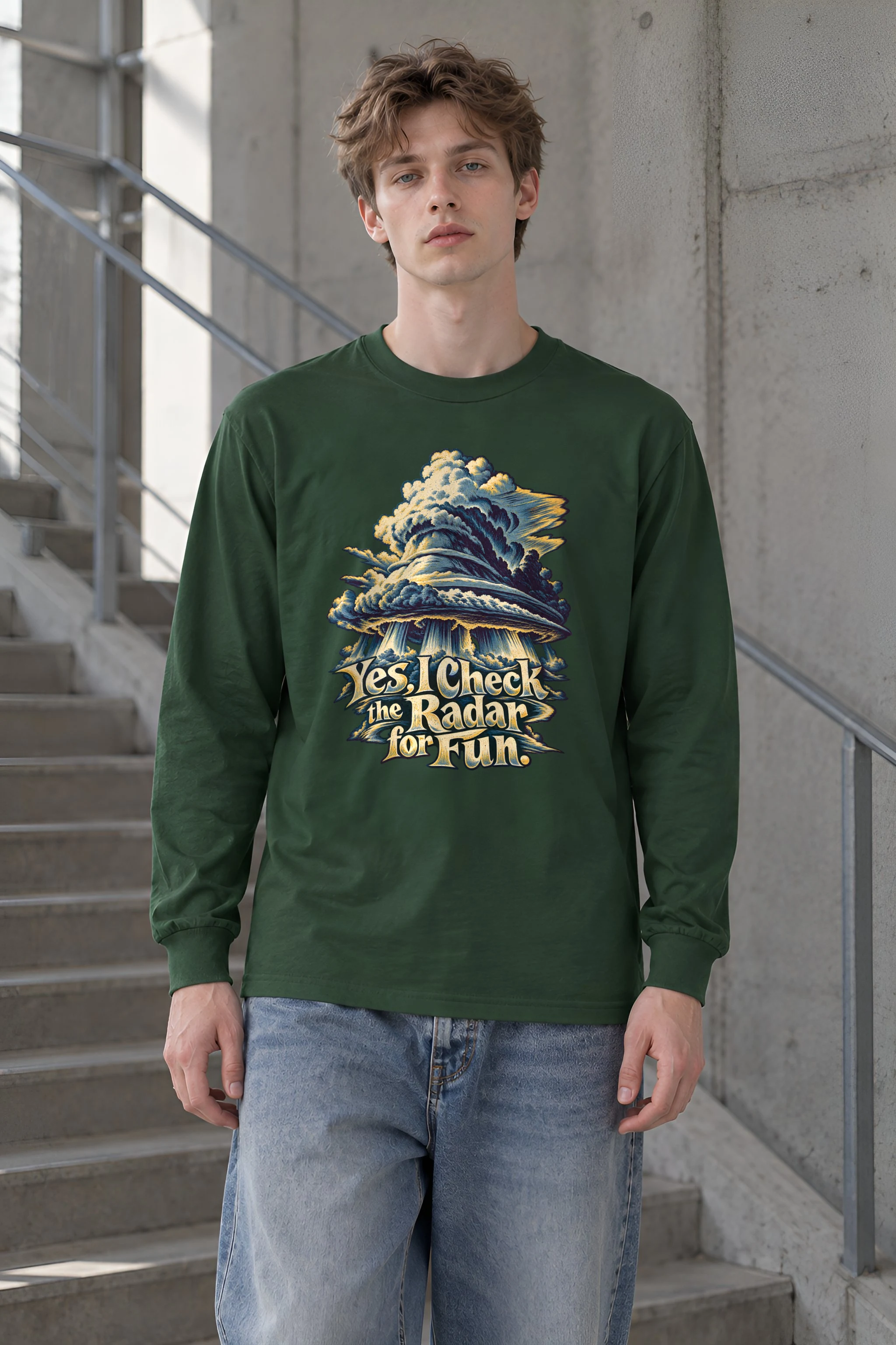 "Radar For Fun" Unisex Longsleeve T-shirt