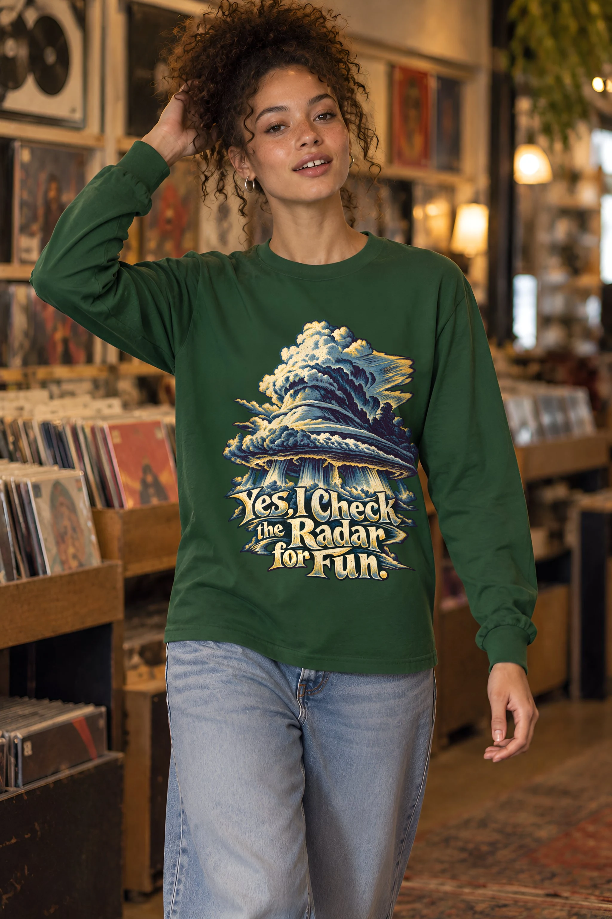 "Radar For Fun" Unisex Longsleeve T-shirt