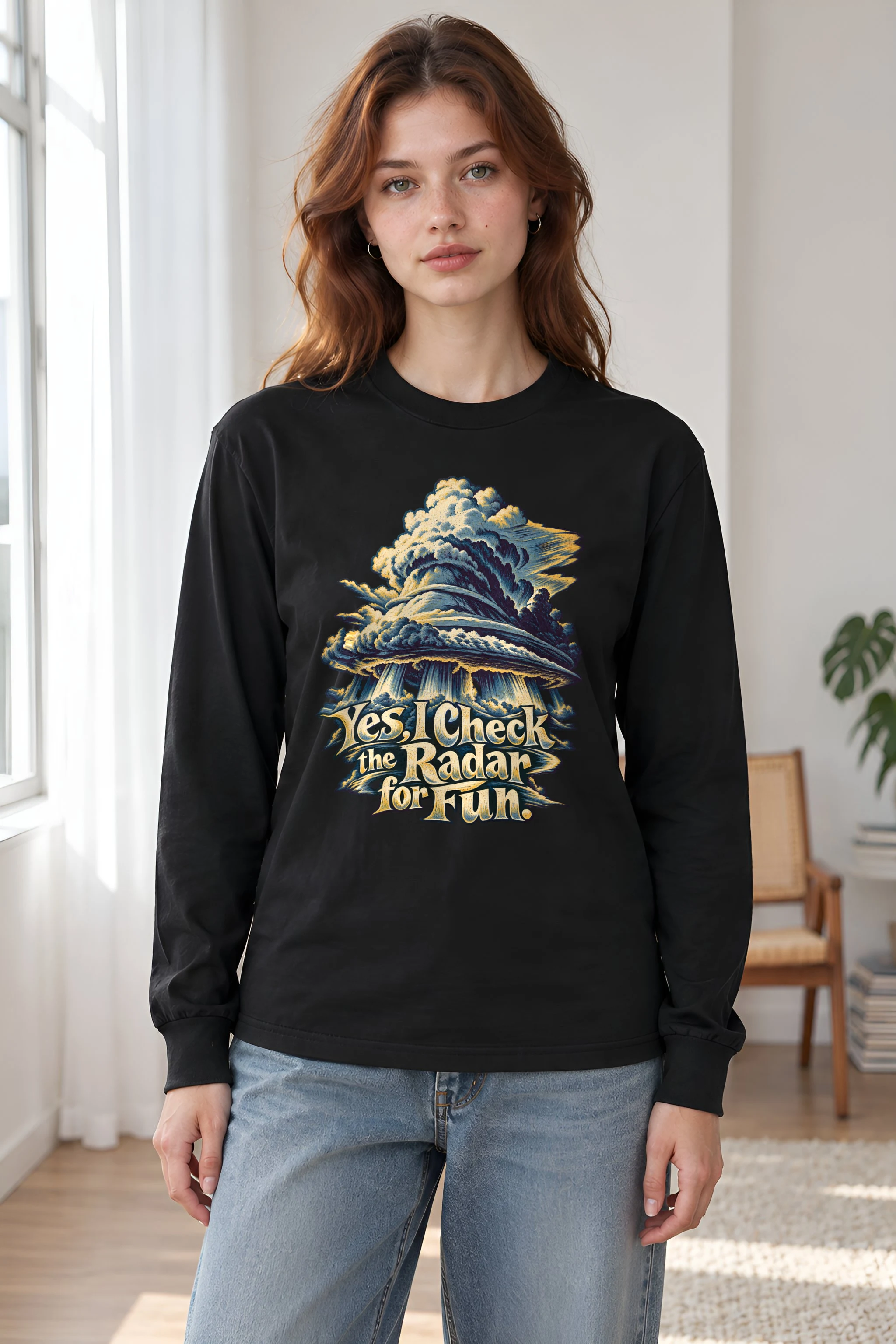 "Radar For Fun" Unisex Longsleeve T-shirt