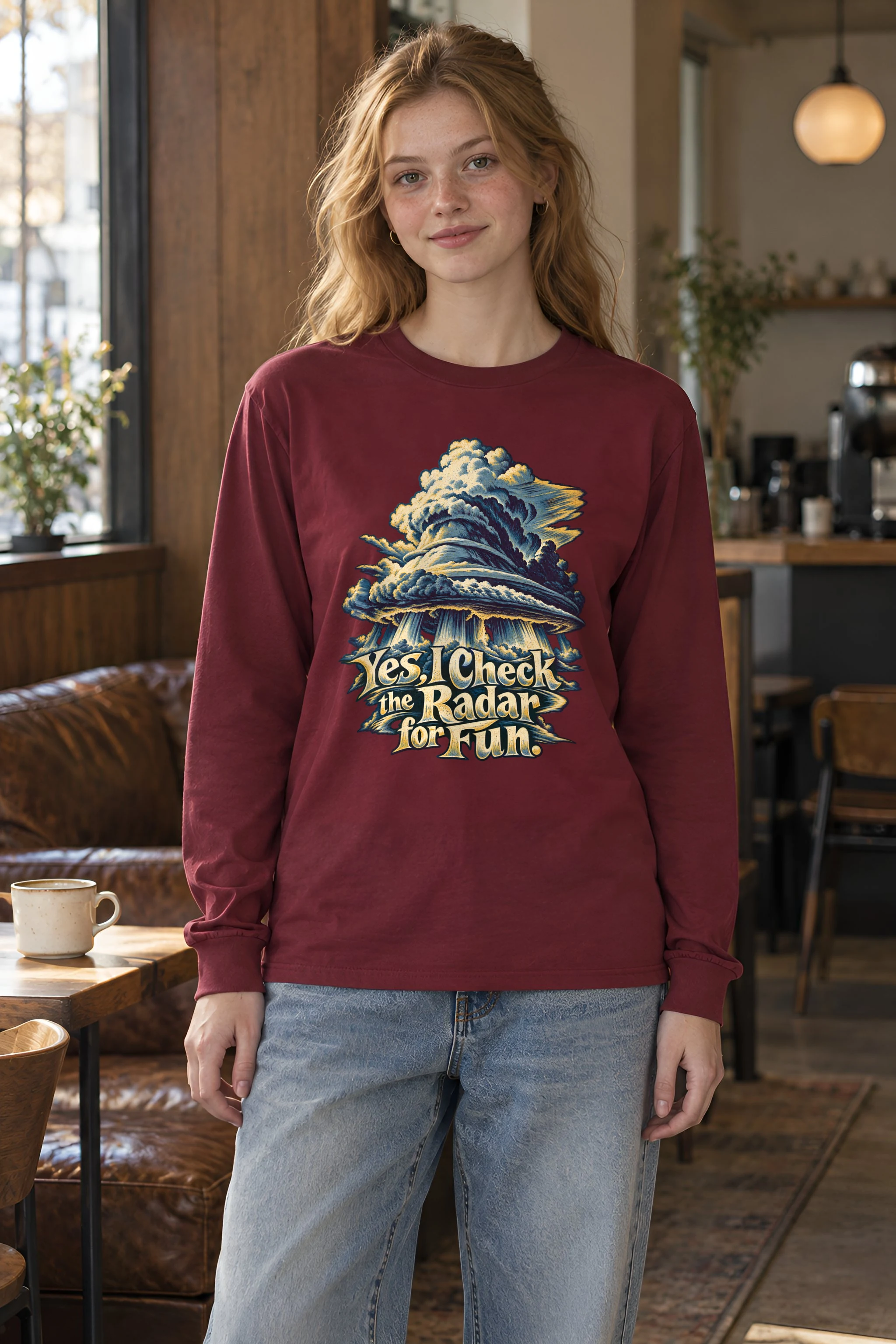 "Radar For Fun" Unisex Longsleeve T-shirt