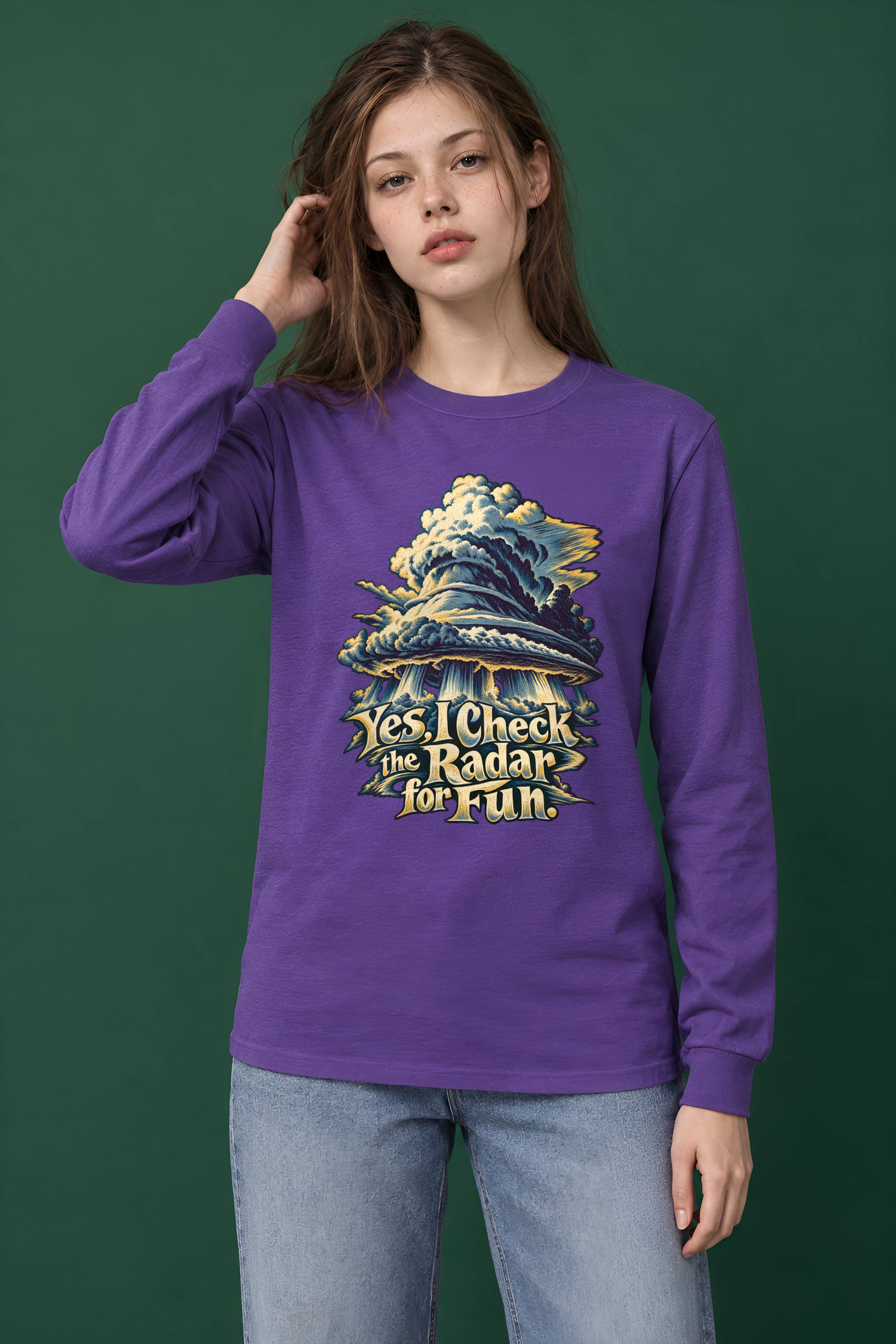 "Radar For Fun" Unisex Longsleeve T-shirt