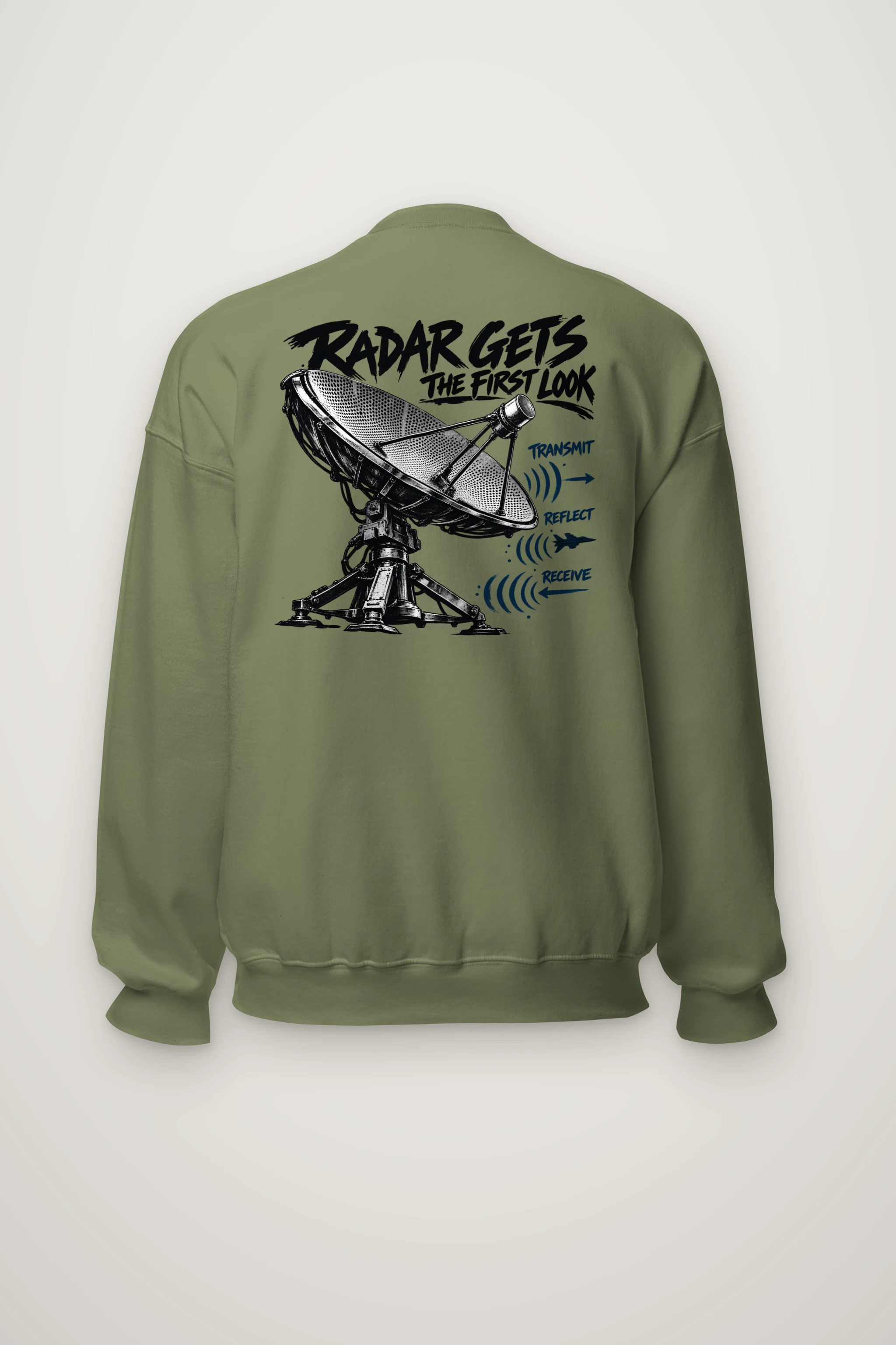 "Radar Gets the First Look" Heavy Blend Unisex Crewneck Sweatshirt